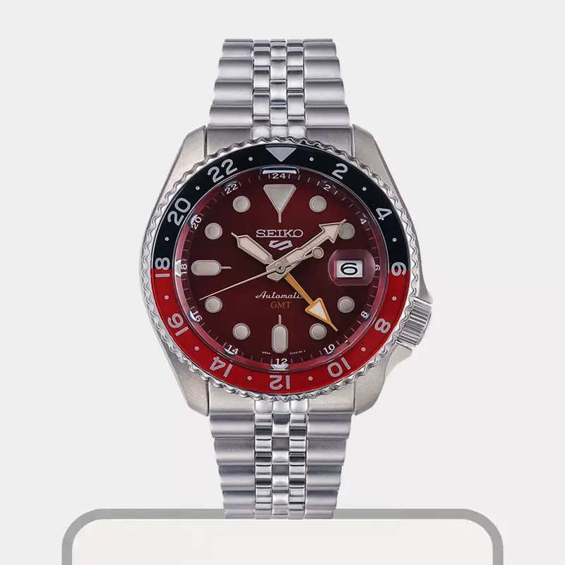 Seiko 5 Sports GMT Red Passion Limited Edition Men’s Watch- SSK031K1